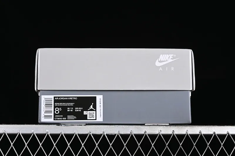 All categories Air Jordan Jordan series basketball shoes Air Jordan 11 OG version Air Jordan 11 Retro "Cool Grey" AJ11 Joe 11 new cool gray CT8012-005